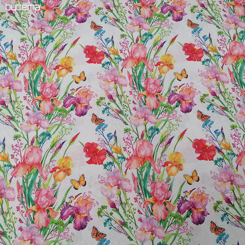 Tissu décoratif FLEURS D&#39;ÉTÉ II