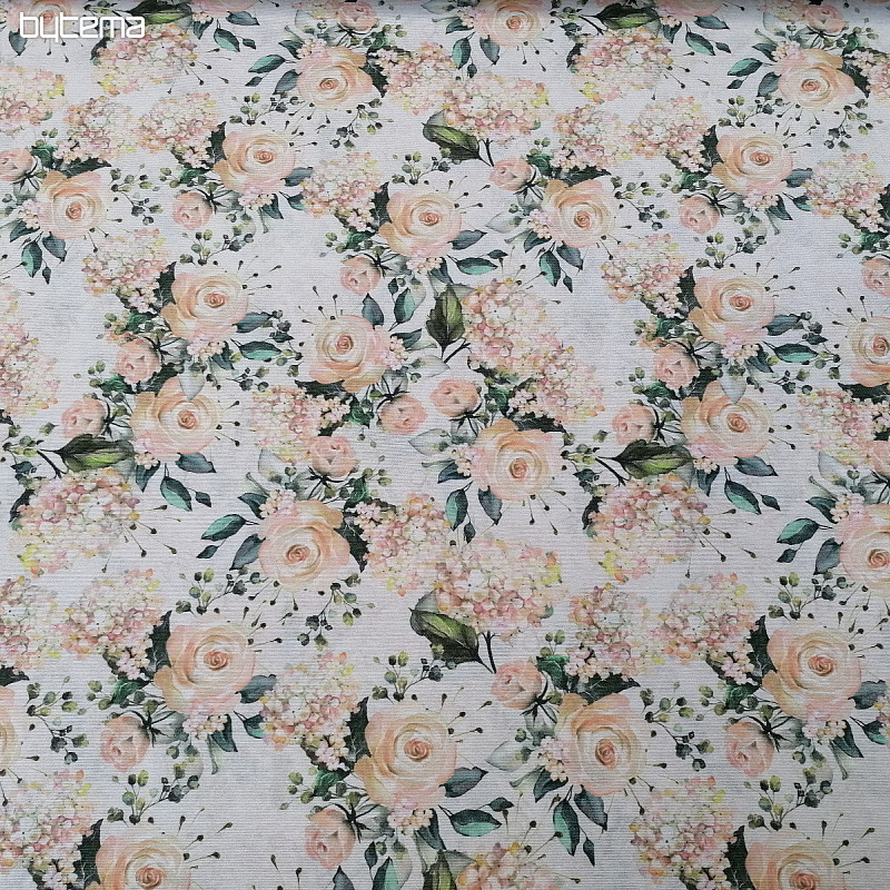Tissu déco FLEURS ZELDA