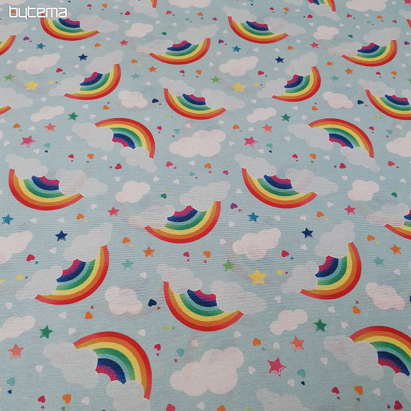 Tissu décoratif ARC-EN-CIEL