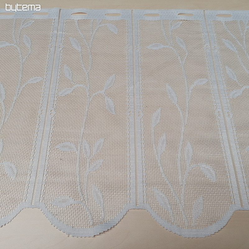Rideau jacquard pour vantaux de vitrail