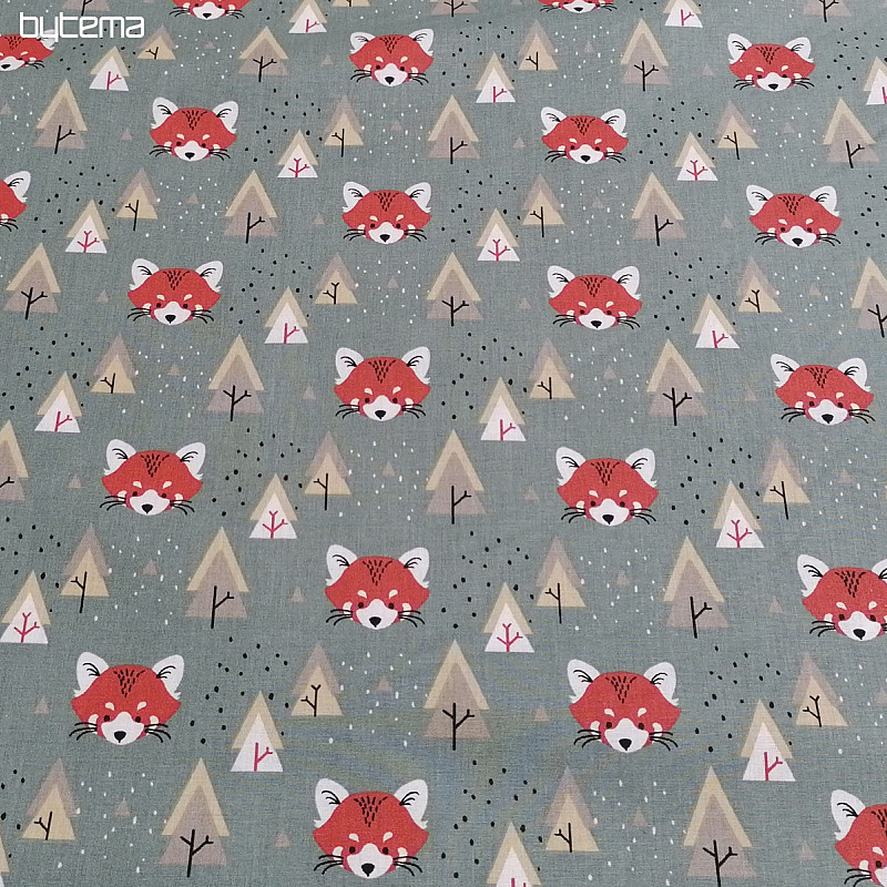 Tissu en coton RENARD