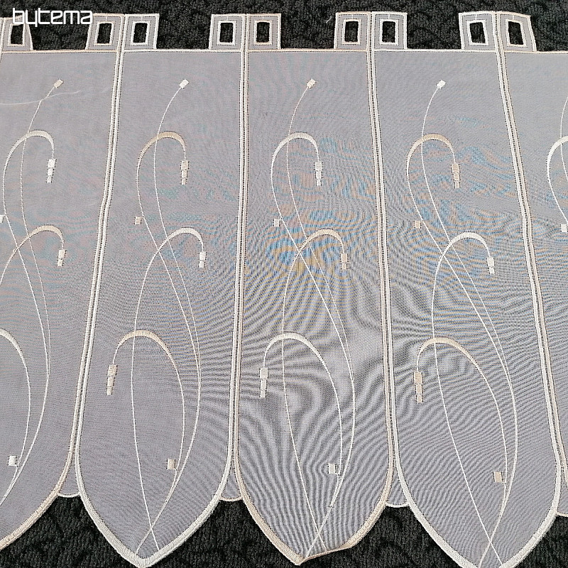 Rideau vitrail - voile 6312