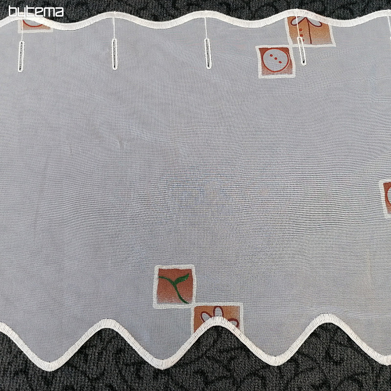 Rideau vitrail - voile O21349/030