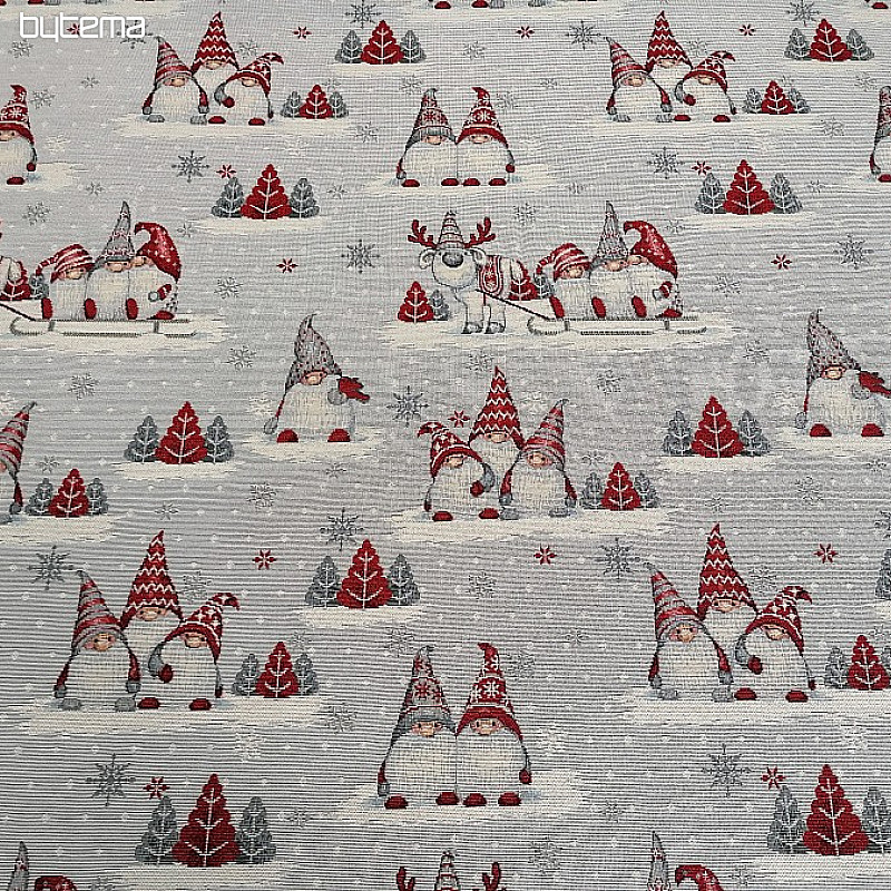 Nappe tapisserie, écharpe Lutins de Noël 2