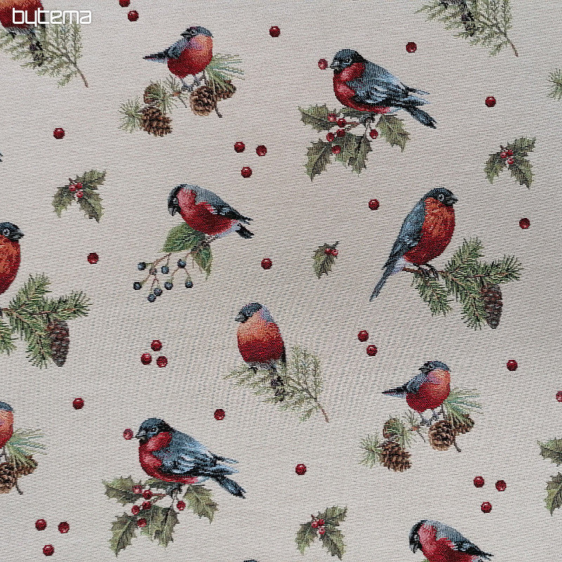 Tissu à tapisserie OISEAU D&#39;HIVER