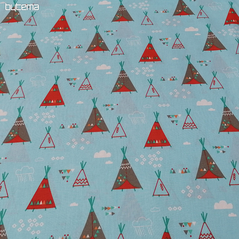 Tissu décoratif TIPI INDIEN