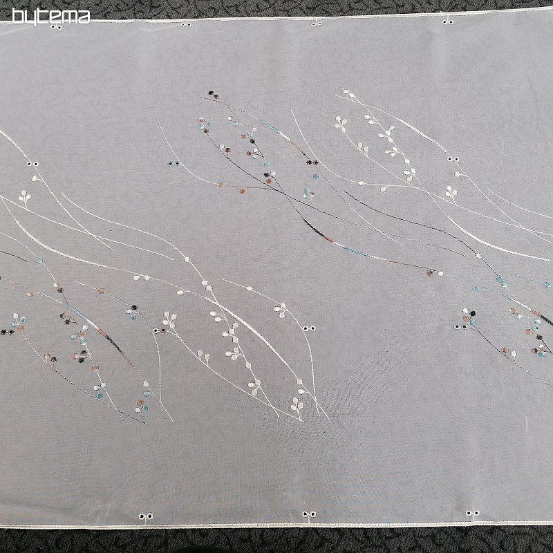 Mur japonais - Rideau japonais avec broderie 659