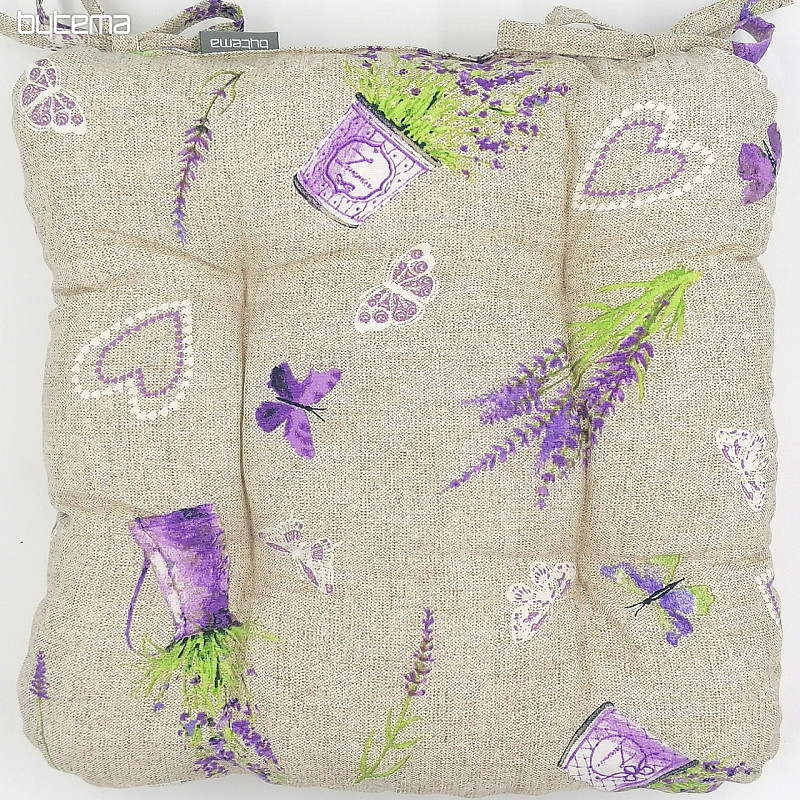 Coussins de chaise LAVANDE lilas
