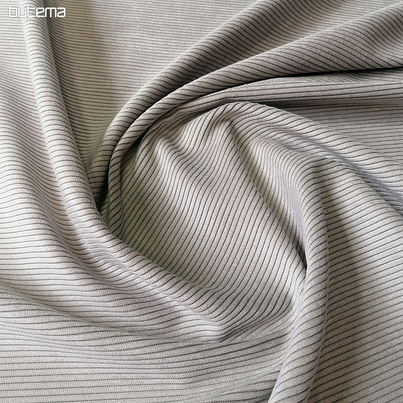 tissu de revêtement RIB PEWTER gris-beige clair