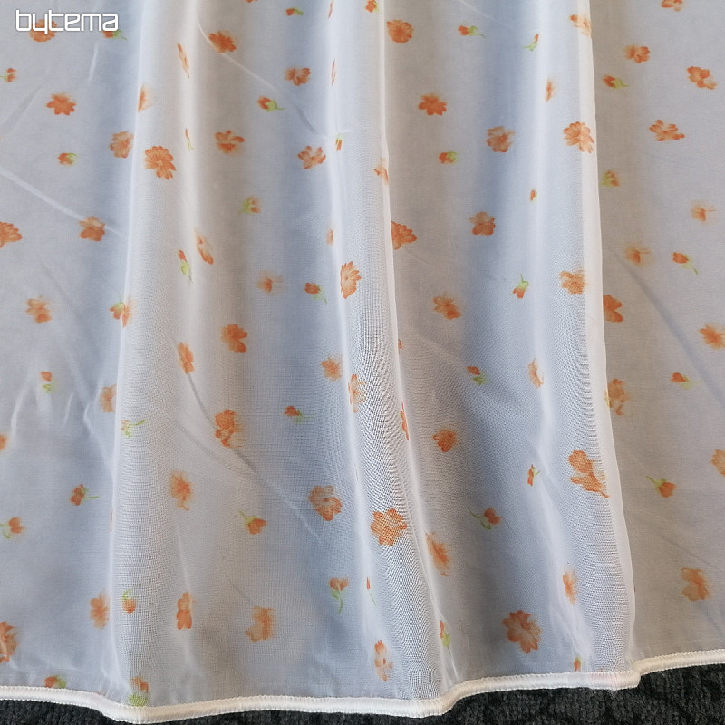 Rideau voilage court 80 cm