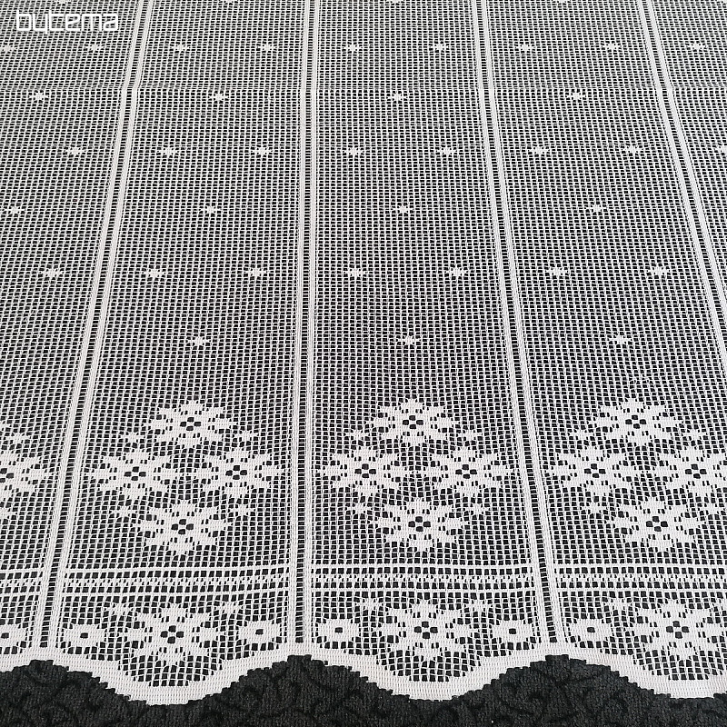 Rideau jacquard court 115 cm