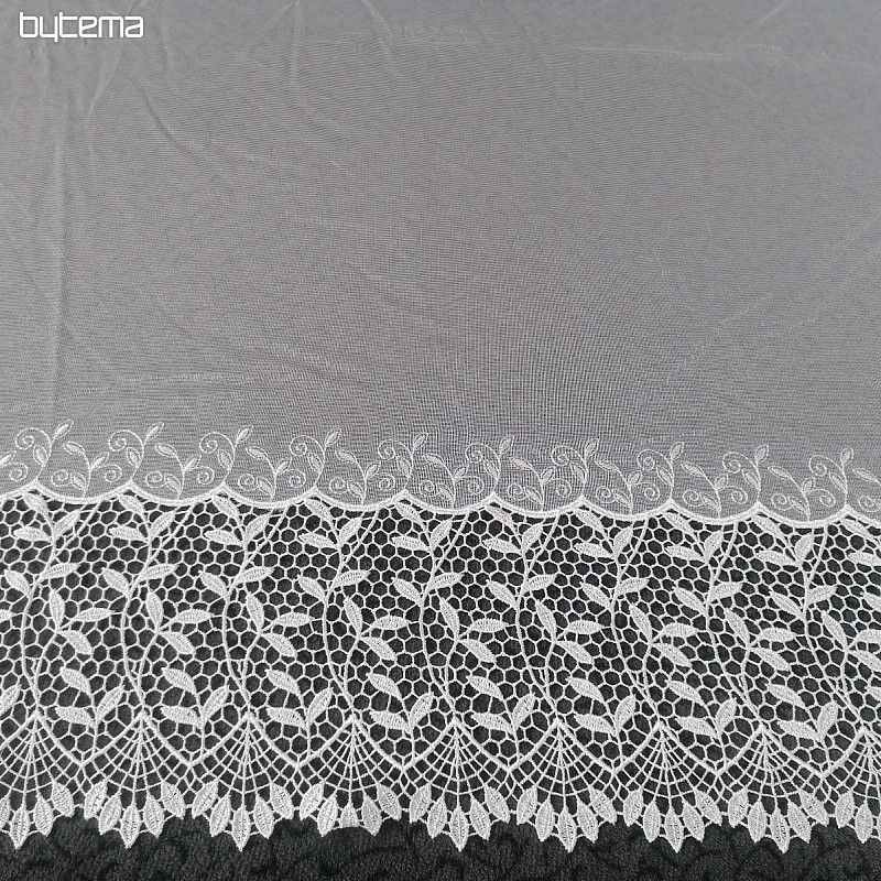 Rideau de luxe GERSTER 11741 blanc
