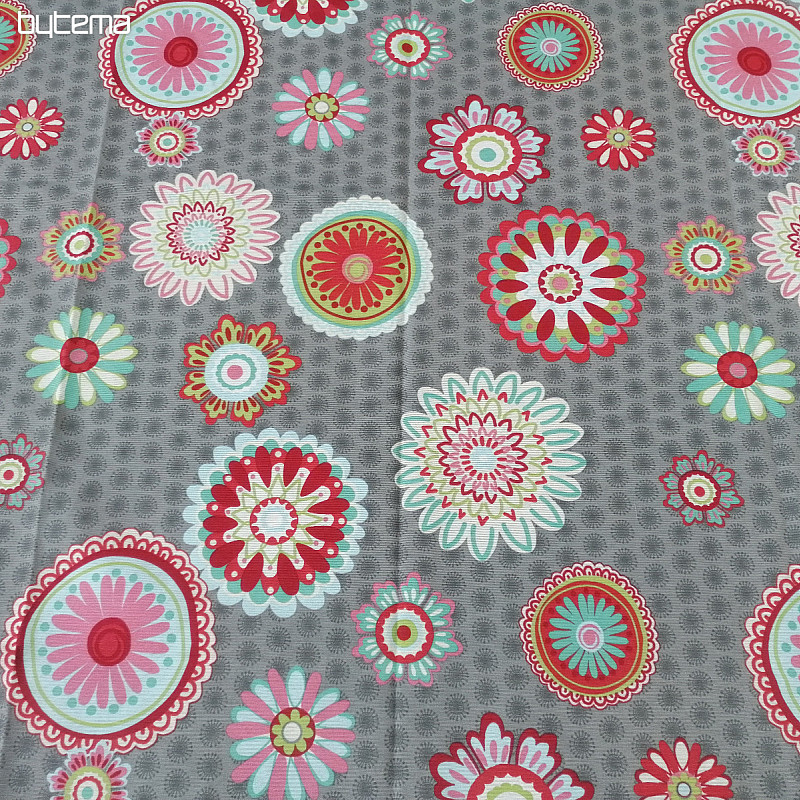 Rideau décoratif Fleur de Mandala -130x245 cm