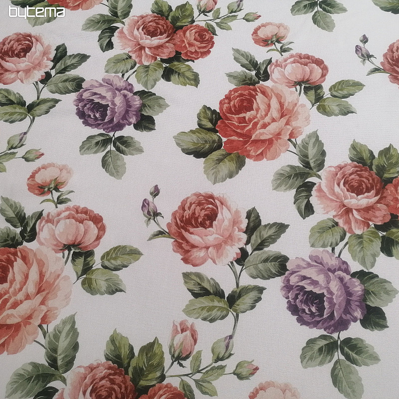 Tissu décoratif SPRINGTIME-roses