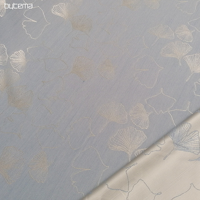Tissu décoratif GRACE GINKO 97 bleu