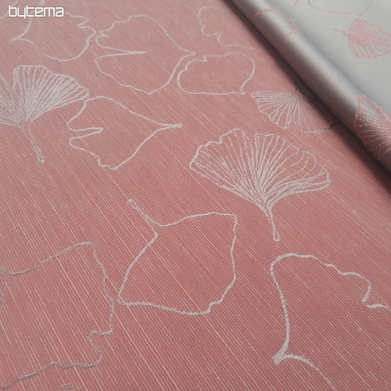 Tissu décoratif GRACE GINKO 37 rouge