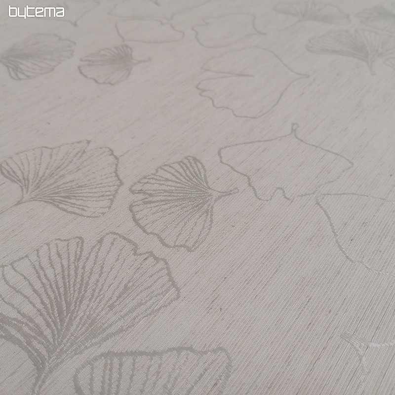Tissu décoratif GRACE GINKO 70 crème