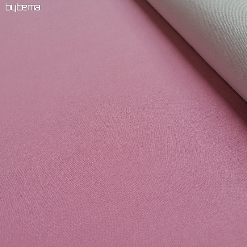 Tissu en coton UNI rose clair II.