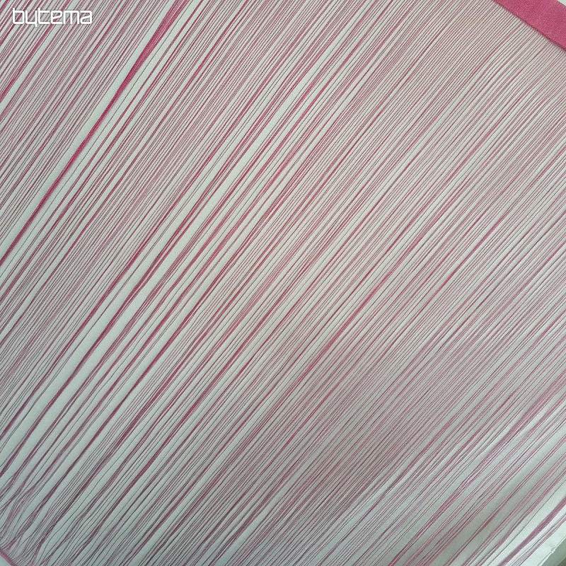 Rideau à fils - fuchsia 160 cm x 290 cm