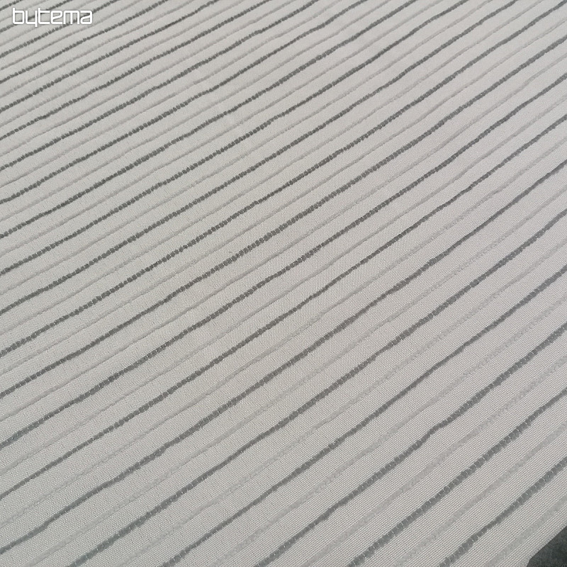 Tissu déco Rayures grises