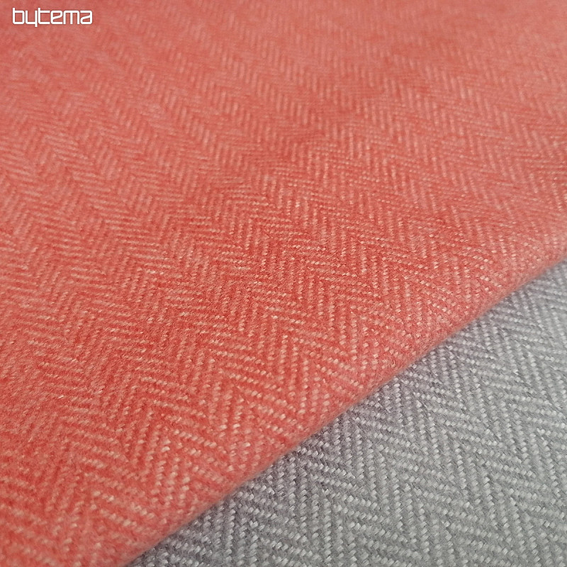 tissu de revêtement JURA CORAL largeur 142 cm