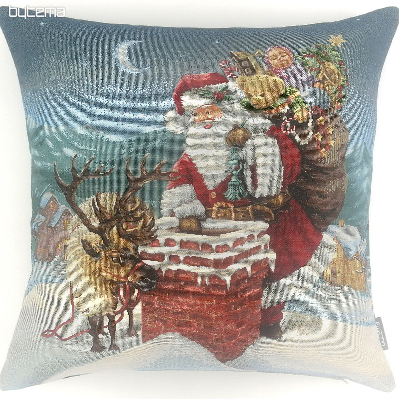 Couverture tapisserie de Noël PÈRE NOËL 1