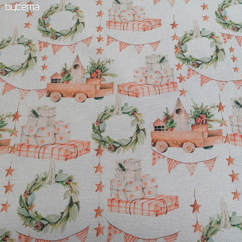 Jouets en tissu de décoration de Noël