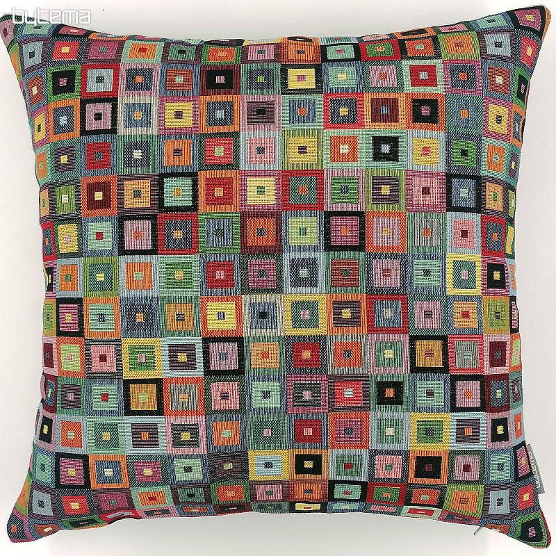 Housse de coussin tapisserie DICE