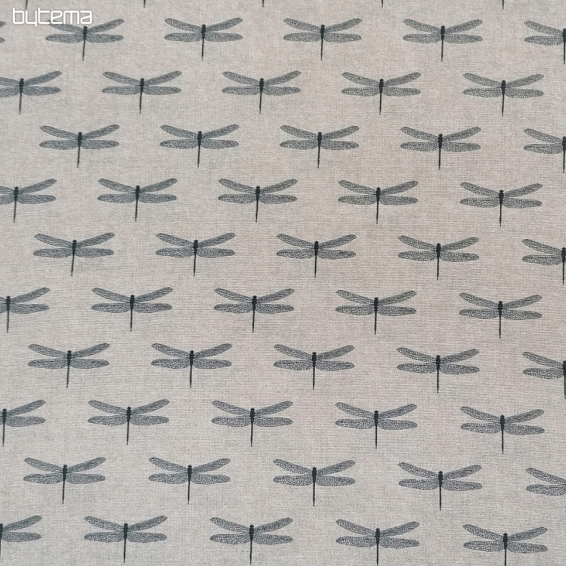 Tissu décoratif NATURE DRAGONFLY