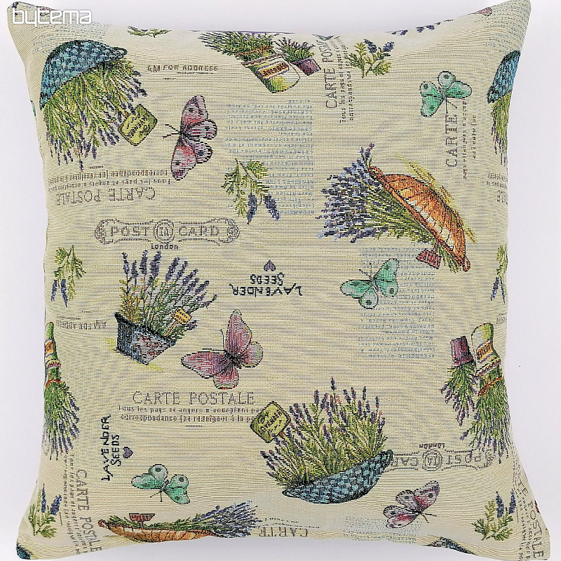 Housse de coussin tapisserie JARDIN 2