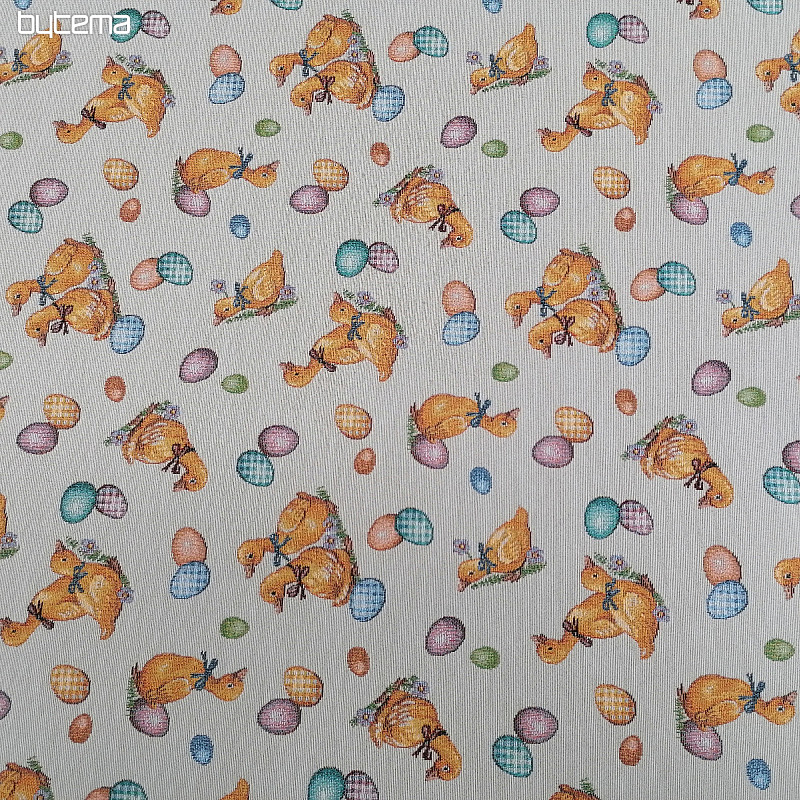 Tissu tapisserie JAUNE BURNS