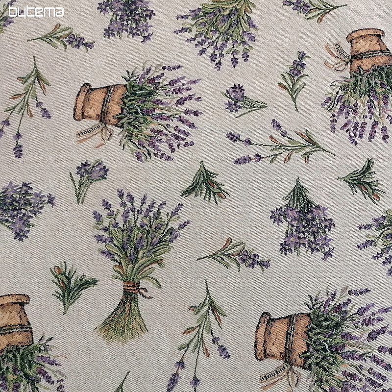 Tissu pour tapisserie LAVANDE ALLOVER
