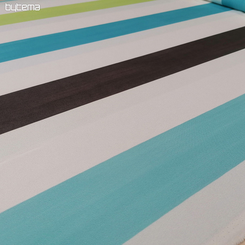 Tissu décoratif Rayures Satinet