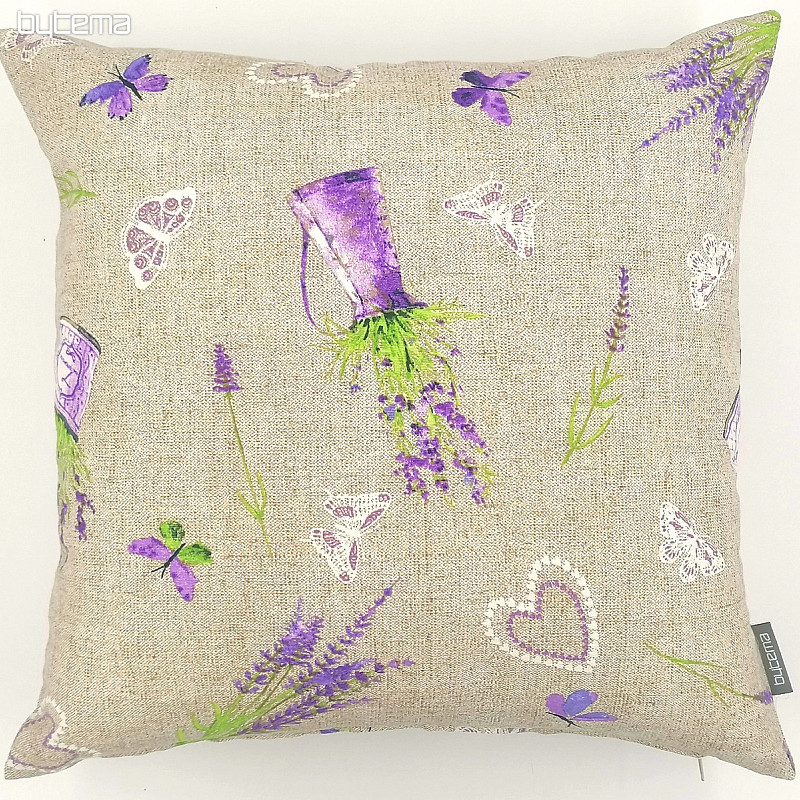 Taie d&#39;oreiller décorative LAVANDE LILA