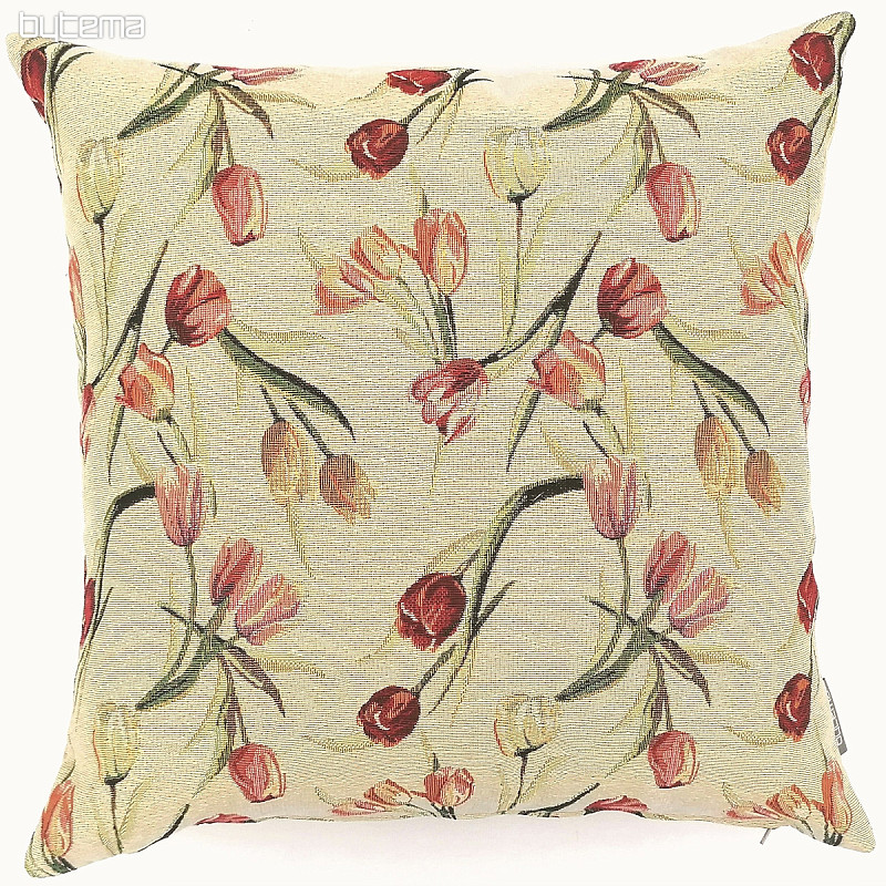 Housse de coussin tapisserie TULIPE