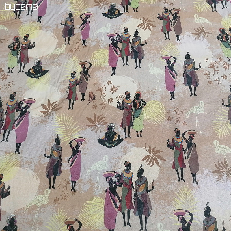 Tissu décoratif région Afrique