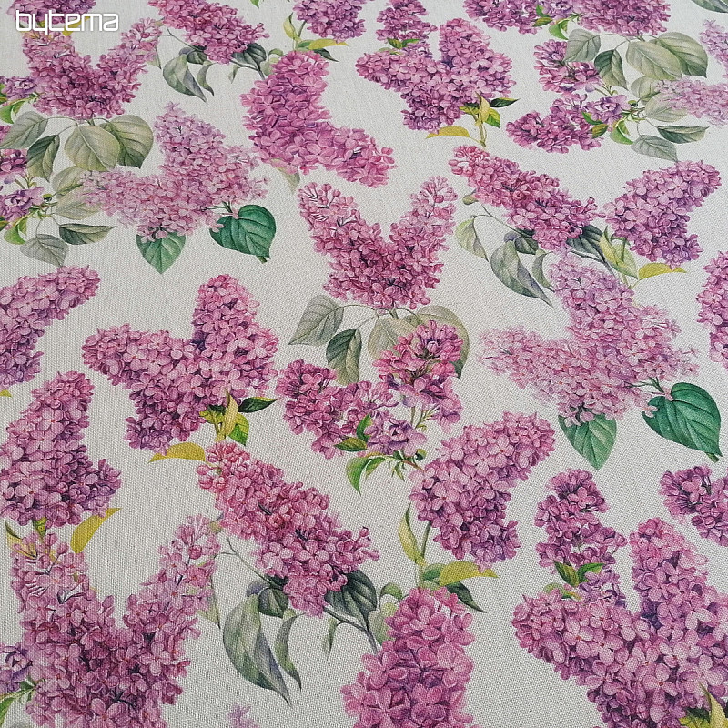 Tissu déco Lilas