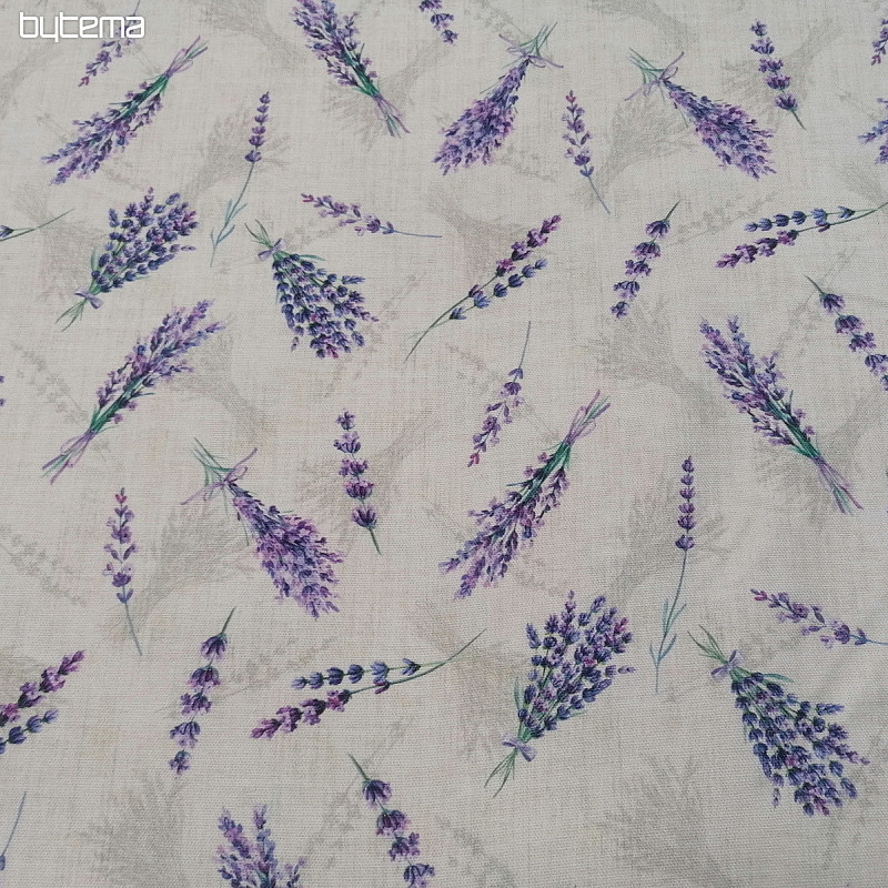 Tissu déco Lavande