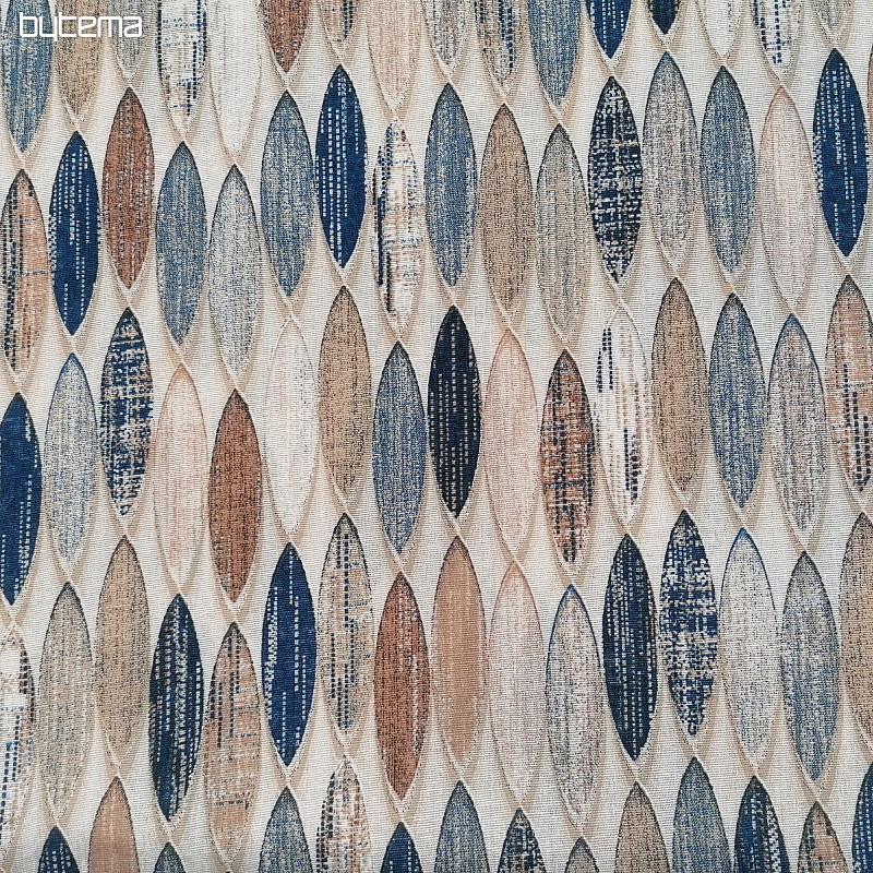 Tissu déco SURF BLEU