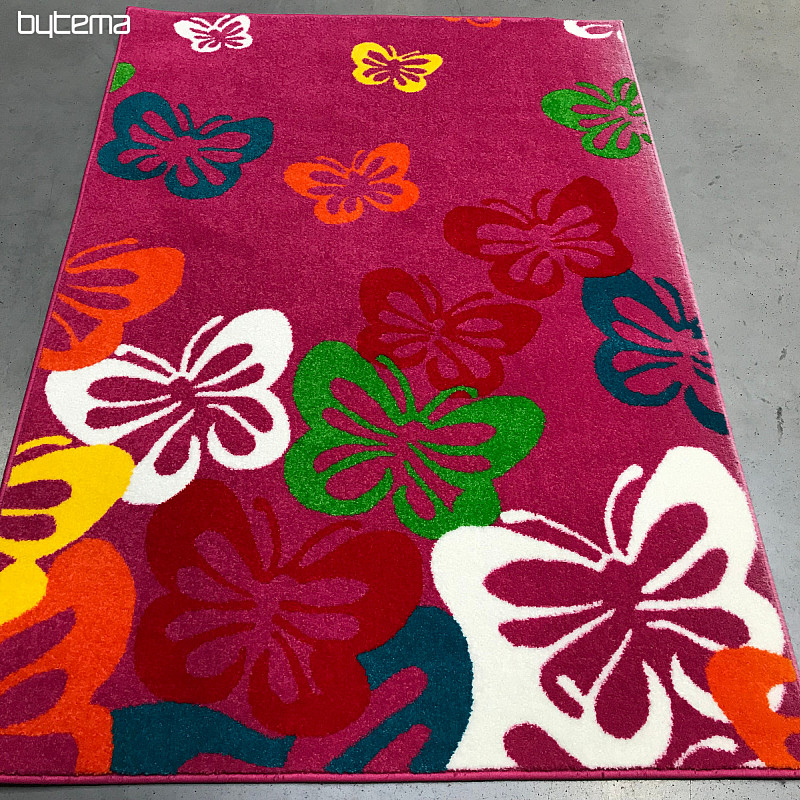Tapis enfant PAPILLONS ! Dernières pièces !