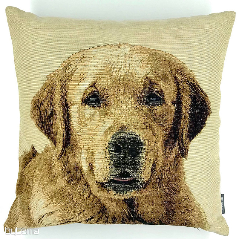 Taie d'oreiller tapisserie CHIEN LABRADOR