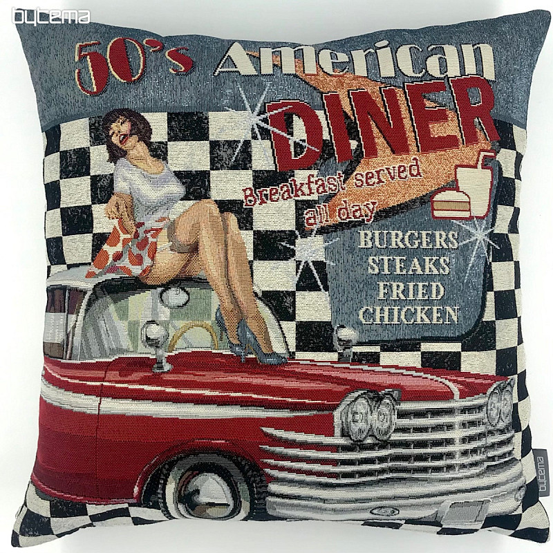 Taie d'oreiller en tapisserie AMERICAN DINER