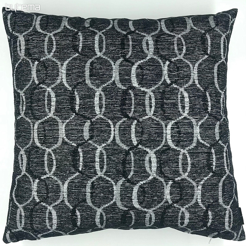 Housse de coussin déco DAKAR anthracite
