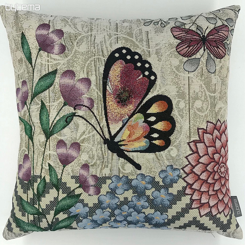 Housse de coussin tapisserie FEEL BUTTERFLY 2