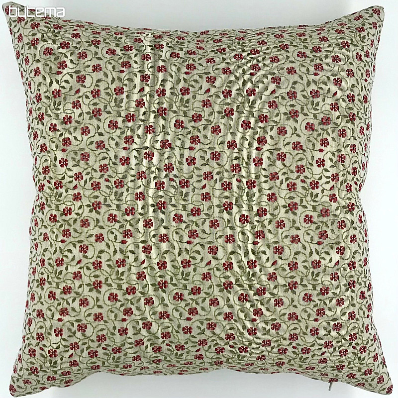 Housse de coussin tapisserie FLEURS VINTAGE 2