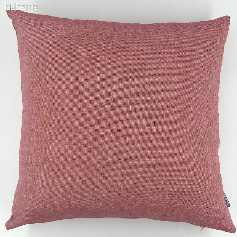 Housse de coussin déco PASTEL rouge