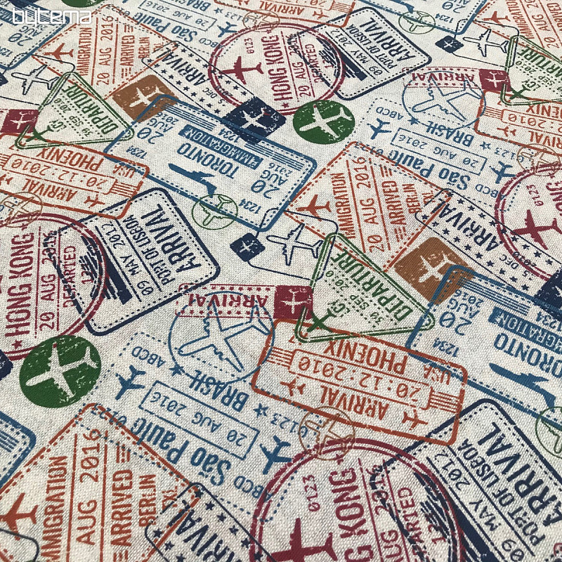 Tissu déco VOYAGE