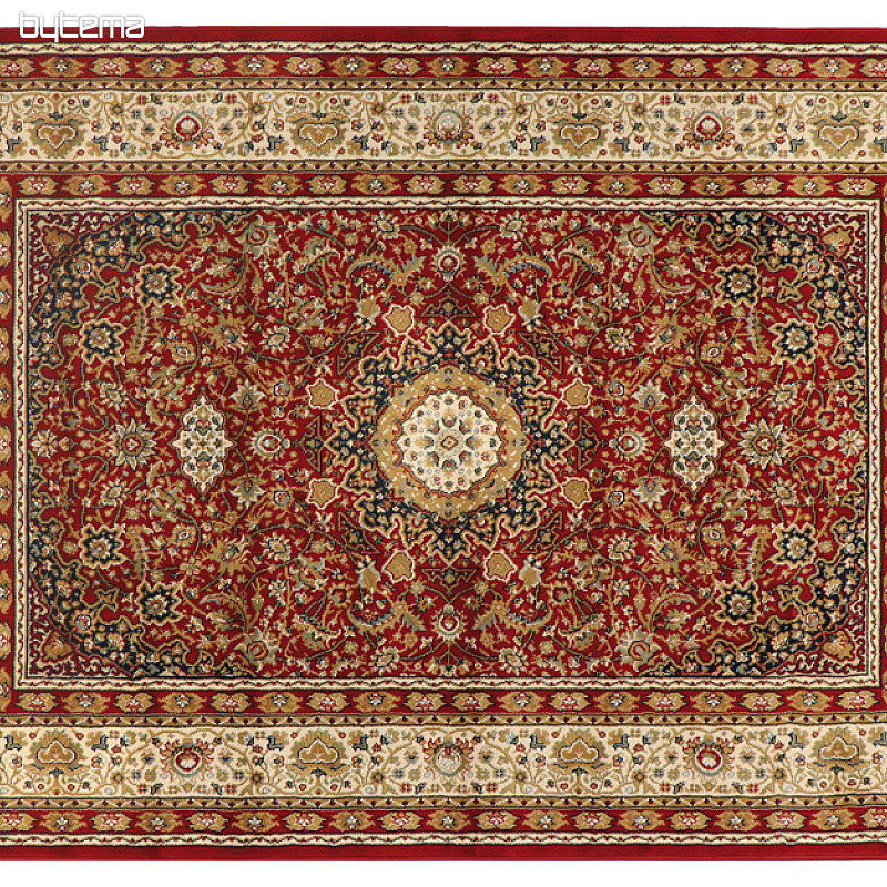 Tapis en pièce KENDRA 711 beige/rouge