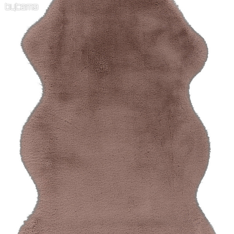 Tapis moderne COSY 500 rose poudré