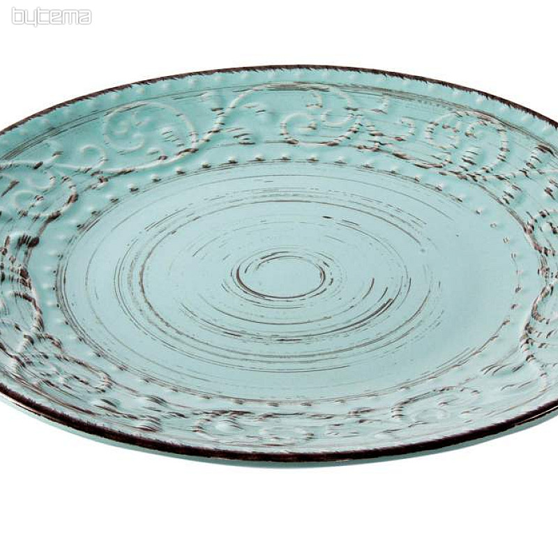 Assiette creuse BLEU RELIEF 28X3 cm